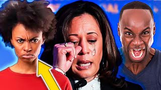 Kamala Harris Fans Come After Black MenAND REGRET IT [upl. by Tuorah800]