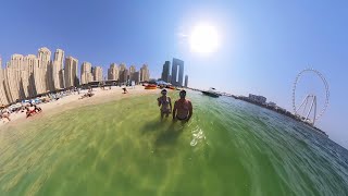 JBR Beach Dubai Marina 2024 [upl. by Alexio]