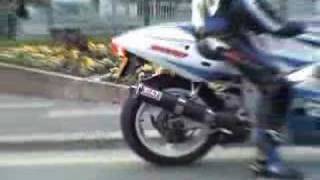 Suzuki GSXR 600 Backfire [upl. by Enirehtac]