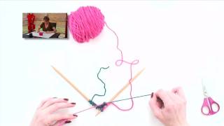 Knitting Help  Changing Colors [upl. by Arbua]