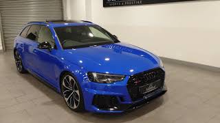 Audi RS4 Avant Nogaro Blue [upl. by Ginnie474]