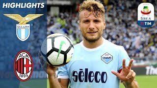 Lazio 41 Milan  Highlights  Giornata 3  Serie A TIM 201718 [upl. by Mann]