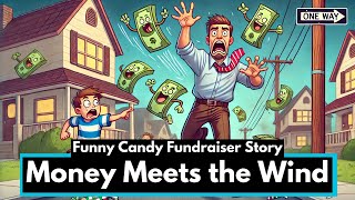 Fun Reading Fluency Practice  quotMoney Meets the Windquot  Funny Candy Fundraiser Story for Kids [upl. by Patrick282]