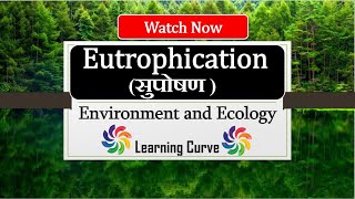 Eutrophication  सुपोषण  Environment and Ecology  upsc  ias  learning curve  Explained [upl. by Alracal]