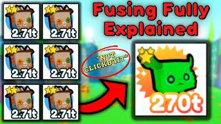 Fusing FULLY EXPLAINED in Only 1 Minute  Pet Simulator X  Roblox [upl. by Gilford665]