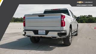 Chevrolet Performance  2019 All New Silverado 53L CatBack DualExit Exhaust Upgrade System [upl. by Dorette]