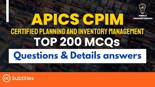 APICS CPIM Exam Prep 200 MCQs with Detailed Solutions [upl. by Efinnej]