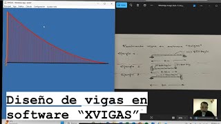 CALCULO DE VIGAS UTILIZANDO SOFWARE quotXVIGASquot [upl. by Tia]