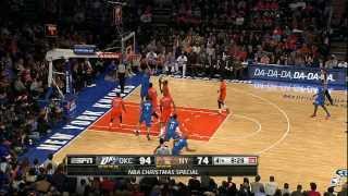 Nick Collison Finds Steven Adams for the Flush  Top NBA Christmas Plays [upl. by Dez802]