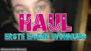 Haul Erste eigene Wohnung I Farbe I Möbel I usw [upl. by Augy]