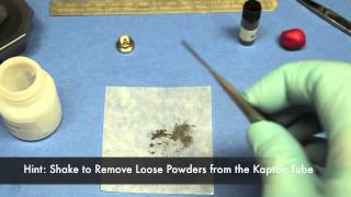 How to Prepare Grease Coated Capillaries for Powder XRD Measurements [upl. by Carter]