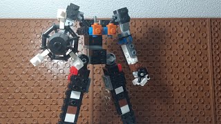 Lego mech frame tutorial [upl. by Rramo]