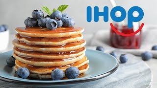 Copycat IHOP Buttermilk Pancakes Recipe [upl. by Dnalram266]