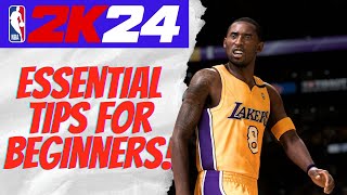 The BEGINNERS GUIDE to NBA 2K24 Perfect for NEW PS PLUS and GAME PASS owners [upl. by Gabriell]