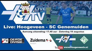 Liveuitzending Hoogeveen  SC Genemuiden [upl. by Osric]