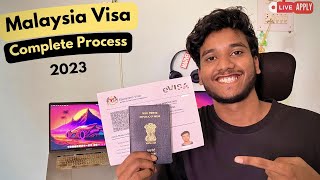 Malaysia Tourist Visa Apply Online Complete Process 2024  Visa Fees  Documents  EVisa [upl. by Soilisav812]