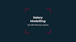 iTrent Salary Modelling with IBM Planning Analytics  MHR [upl. by Ursa437]