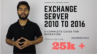 Microsoft Exchange server 2016 migration from Exchange server 2010 [upl. by Tutankhamen]