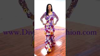 Mesh Floral Palazzo Pant Set [upl. by Adnawot]