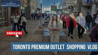 Toronto Premium Outlet  Shopping Vlog  Affordable Shopping in Canada  SayRish vlog [upl. by Bouton]