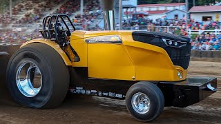 Tractor Pulling 2024  OSTPA Pro Stock Tractors pulling at the Knox County Clash in MT Vernon OH [upl. by Leohcin]