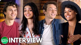 WEST SIDE STORY  Ansel Elgort Rachel Zegler Mike Faist amp Ariana DeBose Onset Interview [upl. by Sacul]