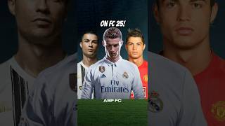 I added every version of Cristiano Ronaldo to the same team on FC 25 [upl. by Raimund]