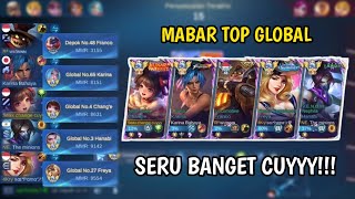 KESERUAN MABAR TOP GLOBAL ❗️CHANGE KARINAFREYAHANABIampFRANCO [upl. by Rehpotsrhc]