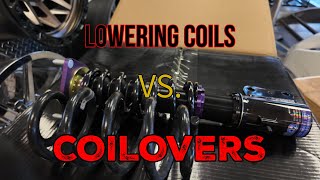 Lowering Springs vs Coilovers Which Is Right for You [upl. by Nodnalb98]