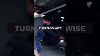 How to Adjust Brakes  Slack Adjuster on a SemiTruck shortvideo shortsvideo [upl. by Aicen]