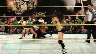 FCW April 11 2011  Kaitlyn Vs AJ Lee With Aksana [upl. by Attenwad]