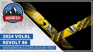 2024 Volkl Revolt 86  SkiEssentialscom Ski Test [upl. by Acinom]