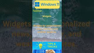 Widgets in Windows 11 Windows11 Windows11Features paddyMaddy [upl. by Ellynn360]