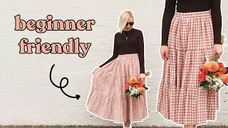 Beginner Friendly Clothes To Sew  Beginner Sewing Projects [upl. by Nodaj144]