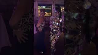 Dancing with a living disco ball on sunset at SkyBar [upl. by Pish811]