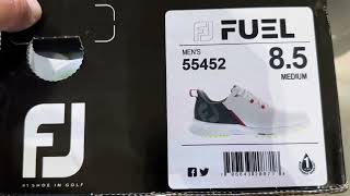 Footjoy Mens FJ Fuel Golf Shoe [upl. by Gonroff648]