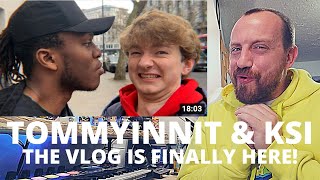 TommyInnit I met KSI in real life BEST REACTION his BEST VLOG YET  TommyVlog [upl. by Acinonrev133]