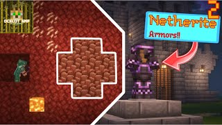 Netherite Armors ရသွားပြီ Ocelot smp ep2 [upl. by Ahsinuq]