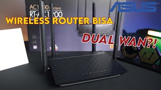 Dual WAN Wireless Router  Asus AC1200 Bisa Load Balancing dan Failover [upl. by Holmun]