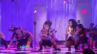 Willow Smith Whip my hair on Ellen in stunning HD [upl. by Einej213]