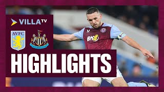 MATCH HIGHLIGHTS  Aston Villa 13 Newcastle United [upl. by Rolecnahc168]