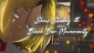 skew shake  black bar movements inspired by cereal  after effects amv tutorial [upl. by Udelle611]