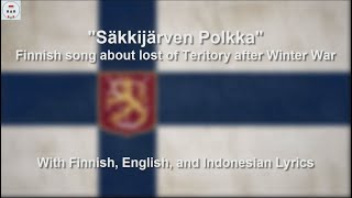 Sakkijarven Polkka  Finnish Song  With Lyrics [upl. by Cavallaro300]