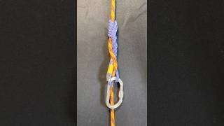 How to Tie the GRAVITY Friction Hitch for Climbing on a Rope [upl. by Eitsyrhc302]