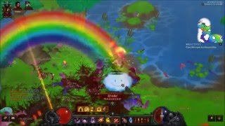 Whimsyshire Rainbow Portrait Drop Location and Gameplay in Diablo 3 [upl. by Ayouqes]