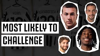 Who Is Most Likely To  De Sciglio Kean Locatelli and Bernardeschi take on the Challenge [upl. by Flinn]