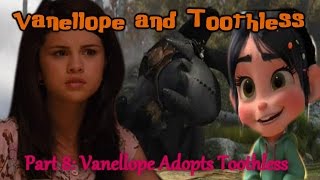 Vanellope and Toothless Part 8 Vanellope Adopts Toothless [upl. by Ierdna]