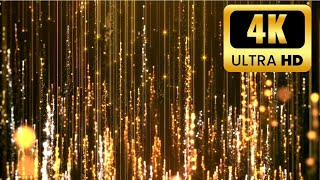 Gold Glitter Background  4K Art TV Screensaver Video background background background [upl. by Wheaton]