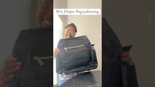 Béis Diaper Bag Unboxing travel shorts trending youtuber diaperbagbackpack baby [upl. by Refinney]