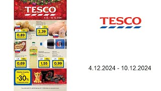 TESCO leták  4122024  10122024 [upl. by Asseralc570]